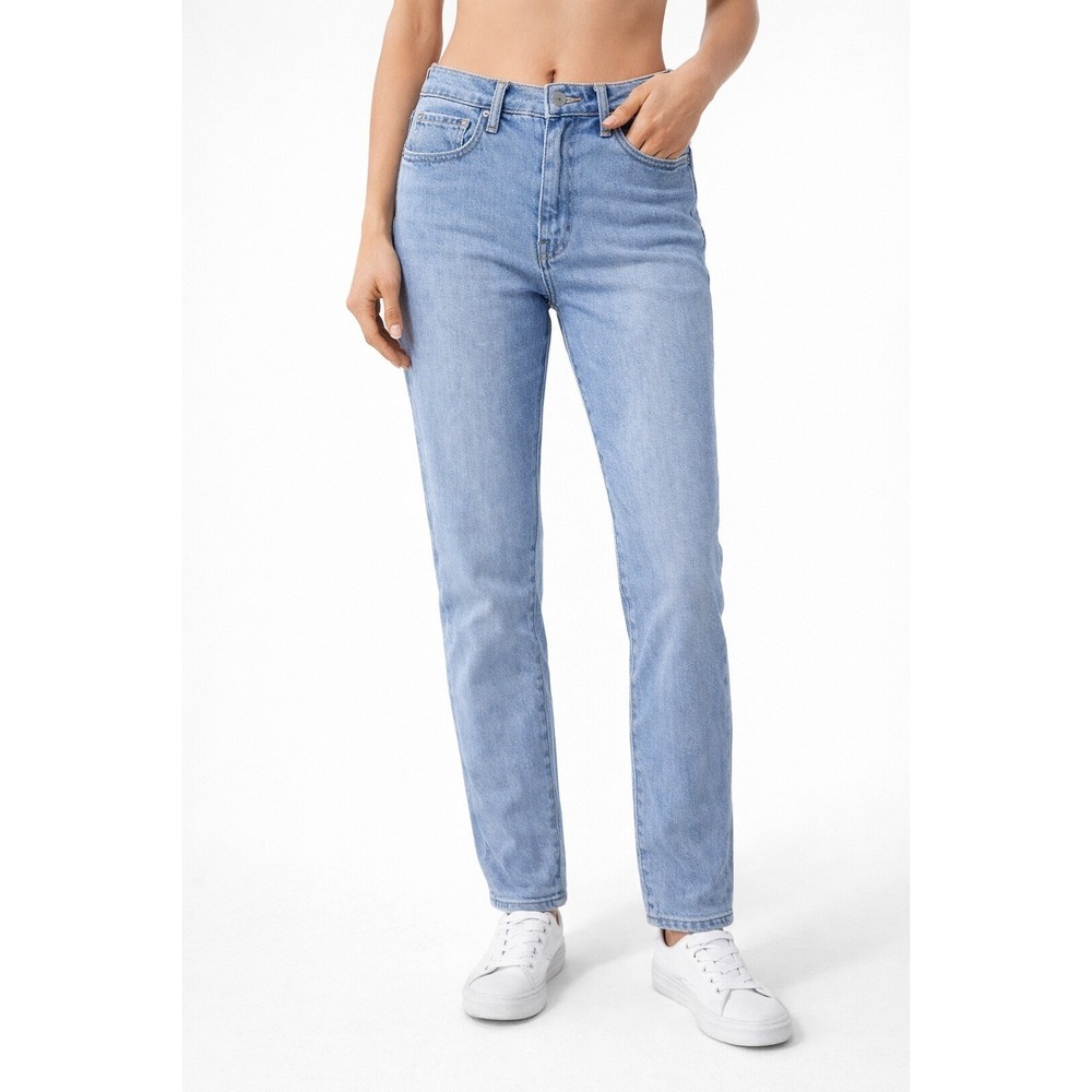 Pacsun Mom Jean Mid-Rise Light Wash Jeans‎ Women's size 24